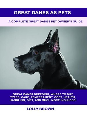 cover image of Great Danes as Pets